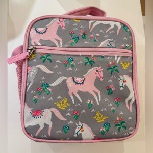 Pottery Barn Kids Lunch Box. Pink unicorn. Good used condition